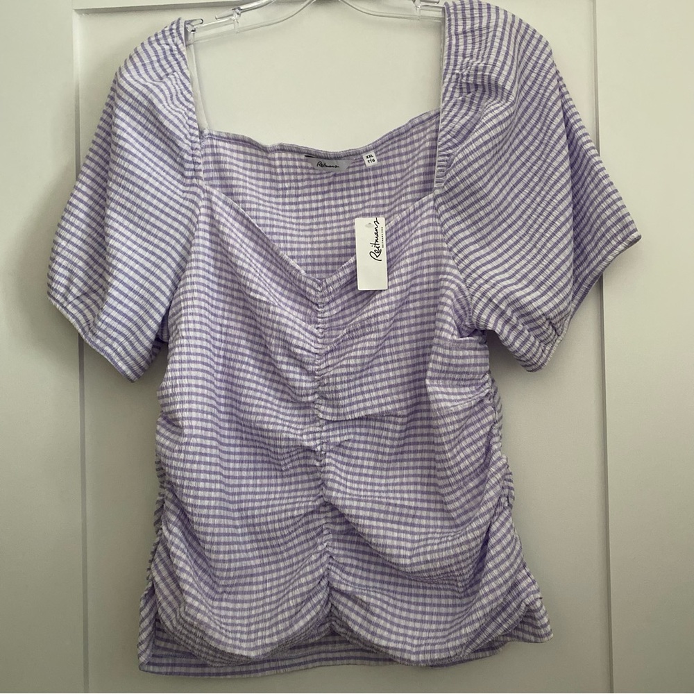 [#59] NWT, Purple Top, Size XXL